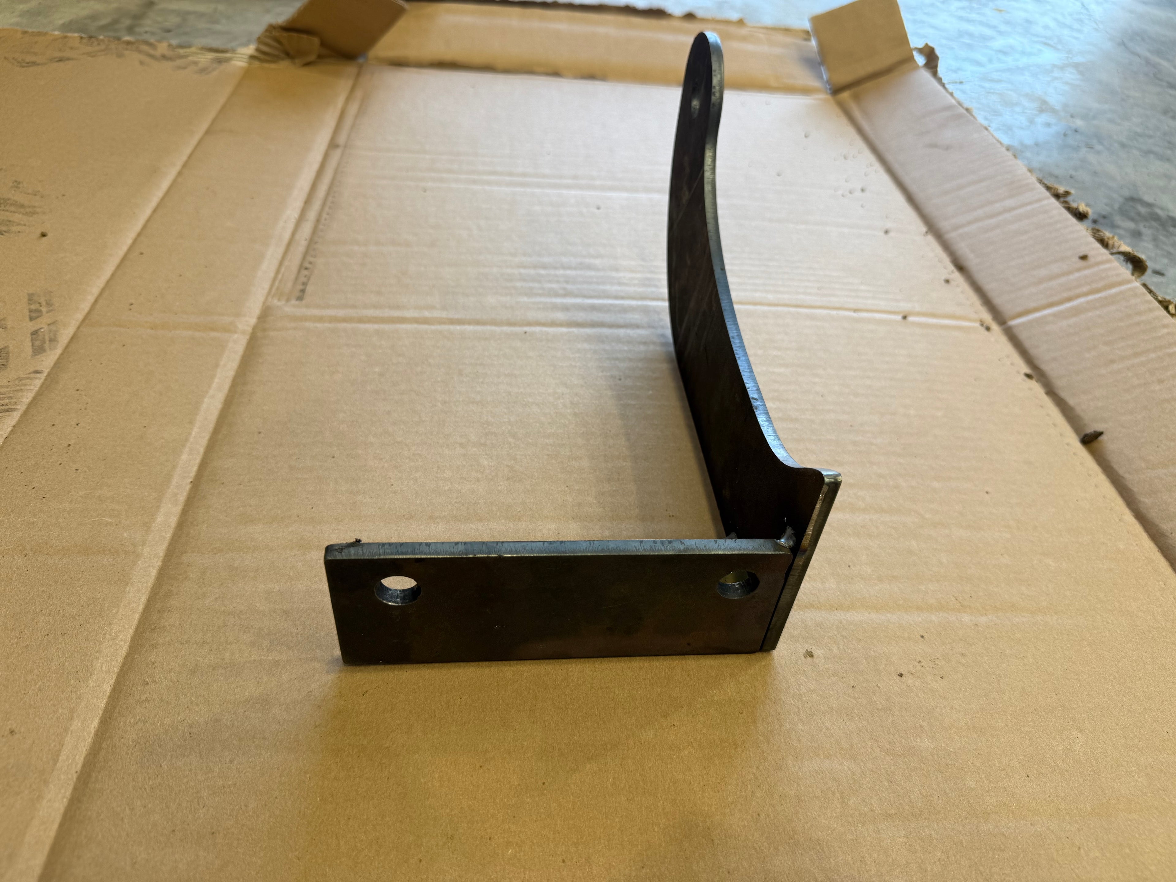 379 Peterbilt Front Bumper Braces Assembled Pair
