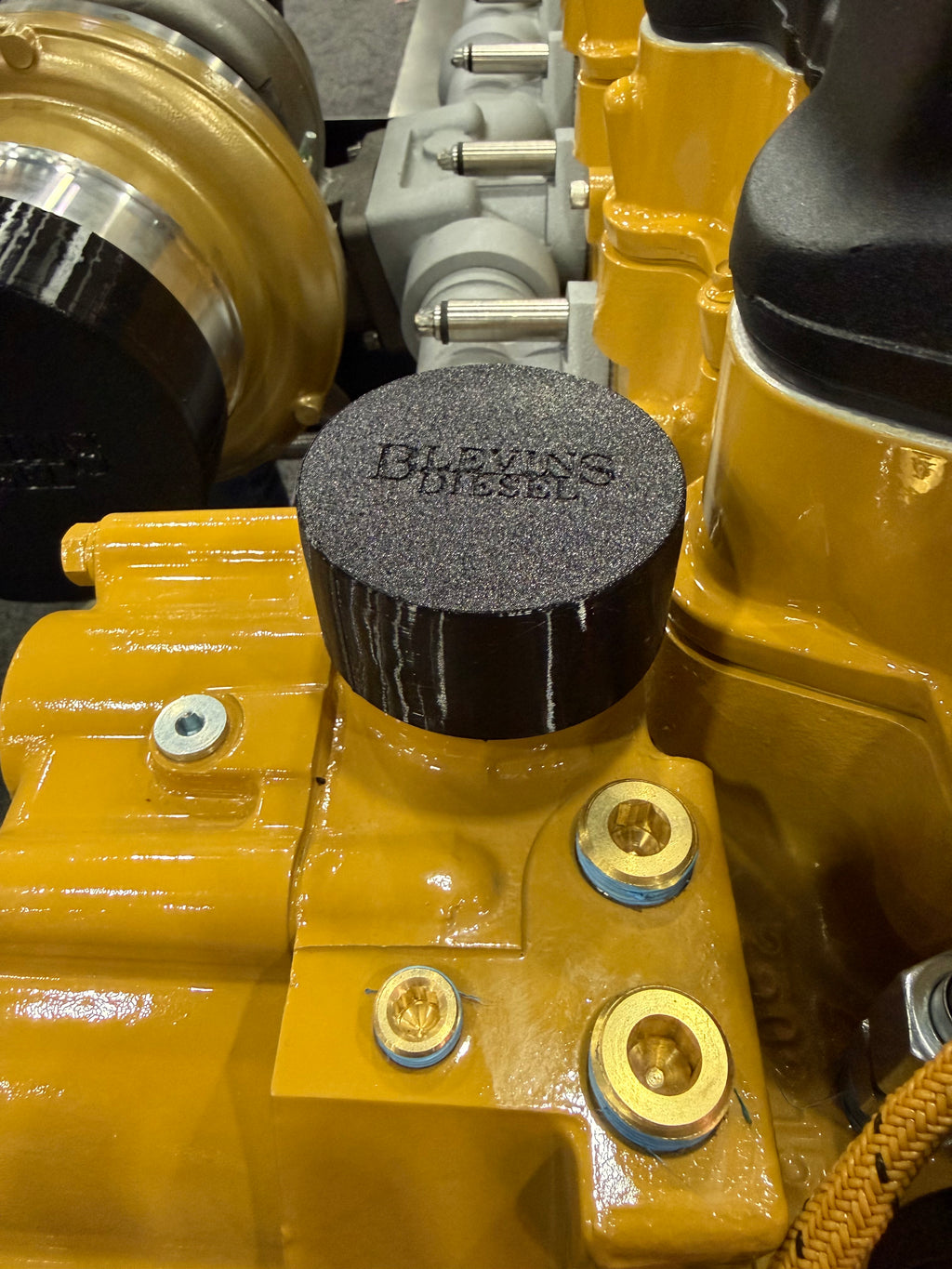 2-1/2" & 3" Caps for C15 Thermostat Housing and Water Inlet